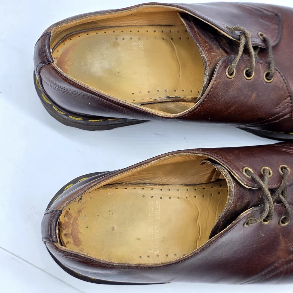 Dr. Martens 1461 Bex Oxford Unisex Size 6 Made England Leather - Picture 8 of 9